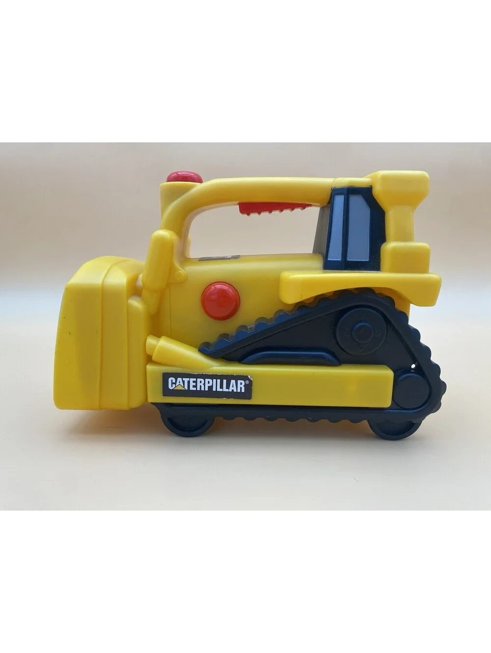 Caterpillar Construction Kids Yellow Bulldozer Flashlight Toy - 2009 CAT